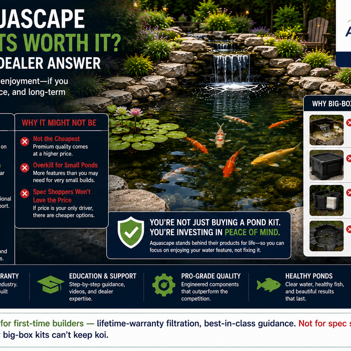 Are Aquascape Pond Kits Worth the Money? An Authorized Dealer's Honest Answer