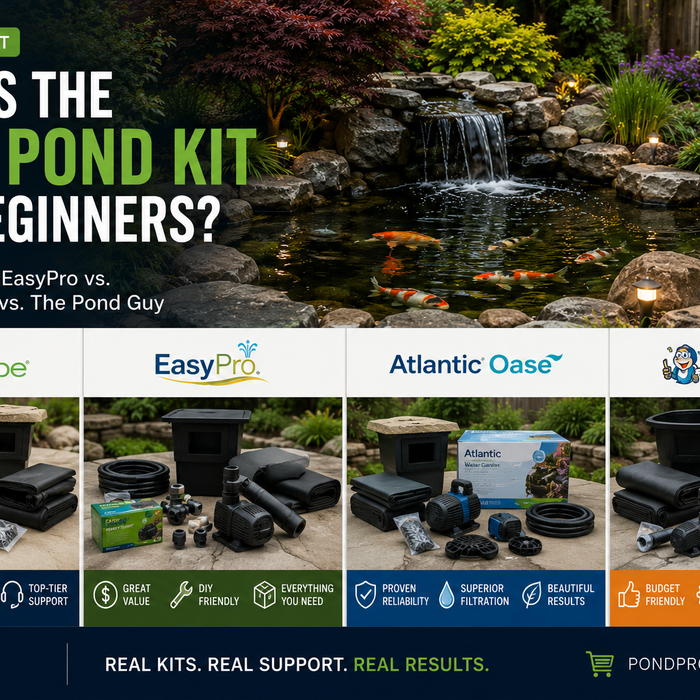Best Pond Kit for Beginners (2026): Aquascape vs. EasyPro vs. Atlantic-OASE vs. The Pond Guy