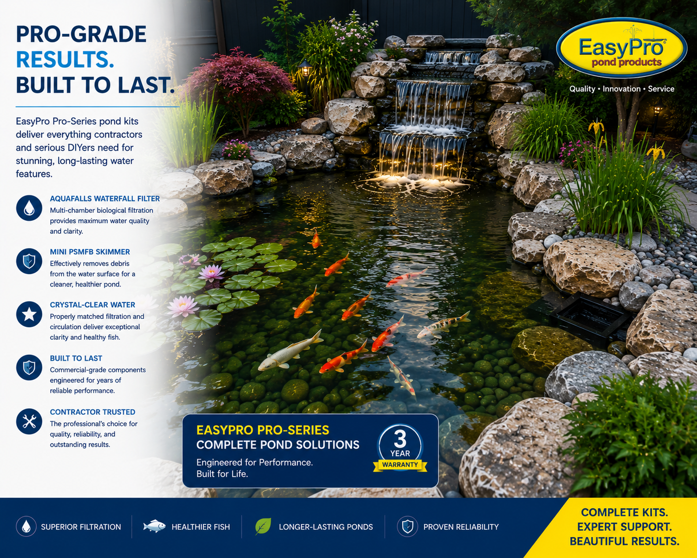 EasyPro Pond Kits & Products: Complete 2026 Guide