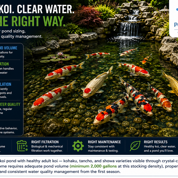 Koi Pond Starter Guide: Everything You Need to Build Your First Koi Pond