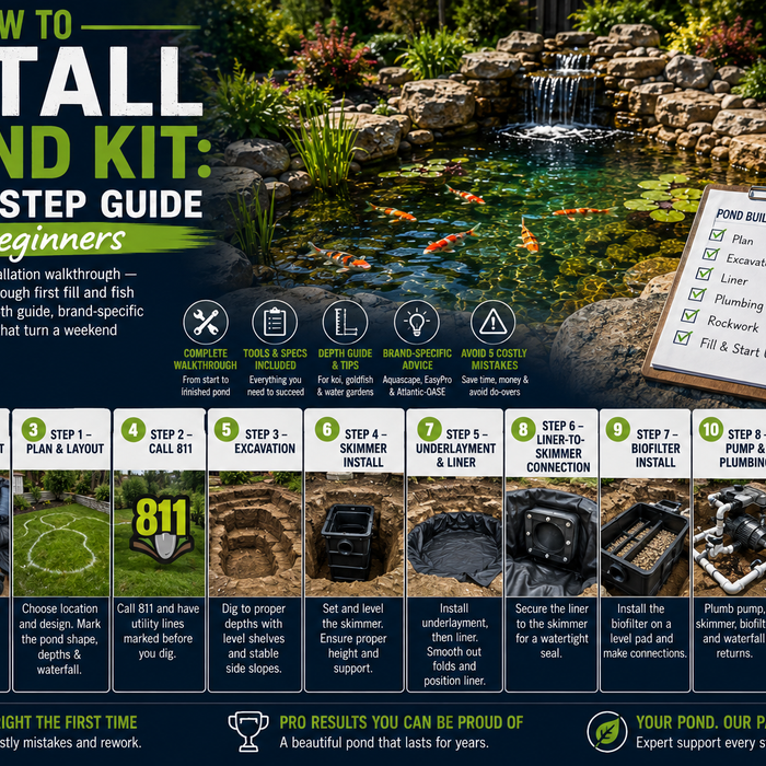 How to Install a Pond Kit: Step-by-Step Guide for Beginners