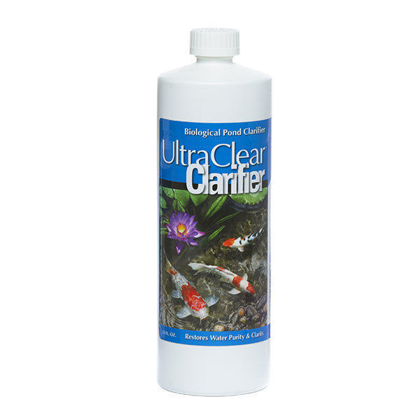 UltraClear Biological Pond Clarifier – 32 oz | Natural Sludge & Algae Treatment