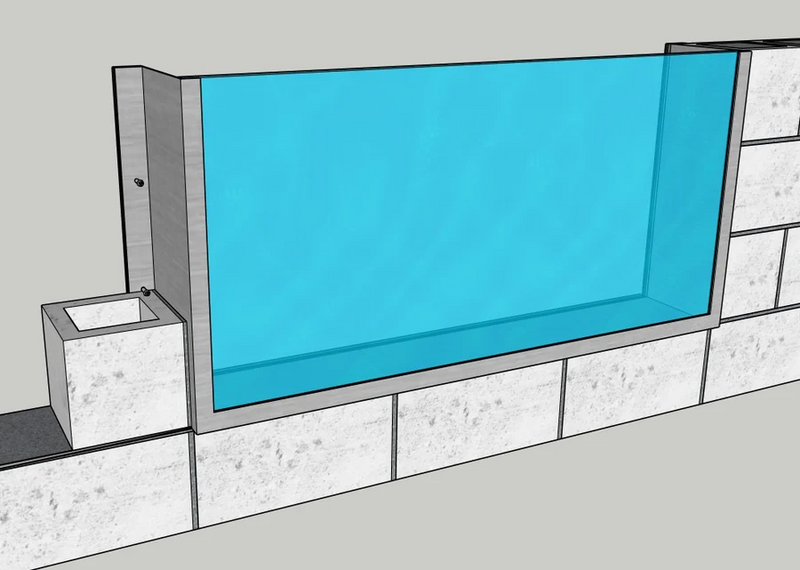 Pond Portals - Koi Viewing Window