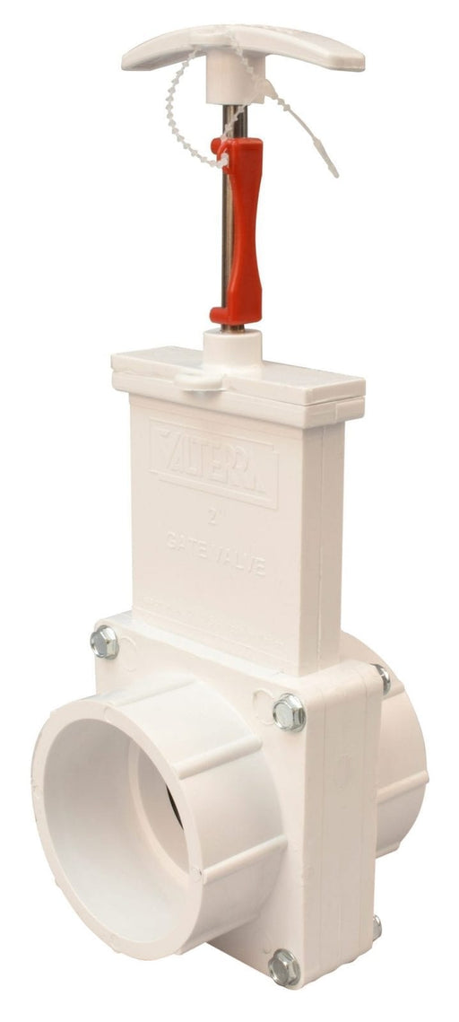 Valterra Gate Valve Slip x Slip – 2" | PVC Flow Control Valve
