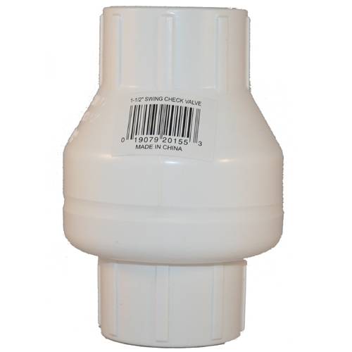 Valterra Swing Check Valve – 1.5" Slip x Slip | Pond & Water Feature Backflow Prevention