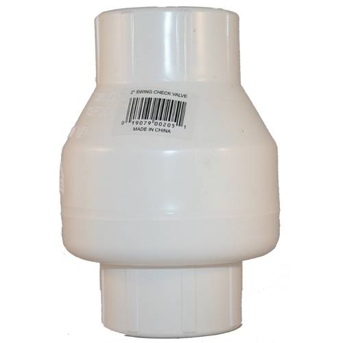 Valterra Swing Check Valve – 2" Slip x Slip | Pond & Water Feature Backflow Prevention