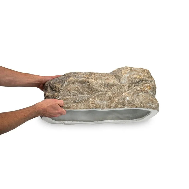 FAUX ROCK COVER SMALL- 25" L X 15" W (63.5 X 38 CM)