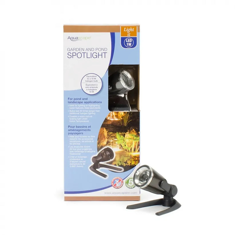 Aquascape 84045 1-Watt LED Spotlight – 6-Pack | Pond & Landscape Lighting