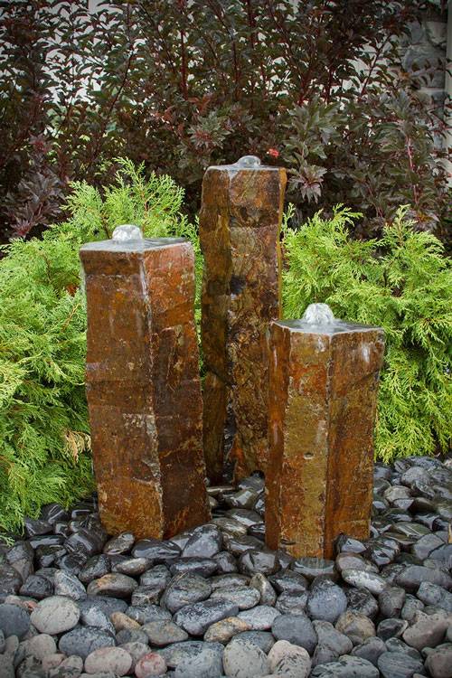 Blue Thumb ABBC200 Triple Polished Top Basalt Fountain Kit