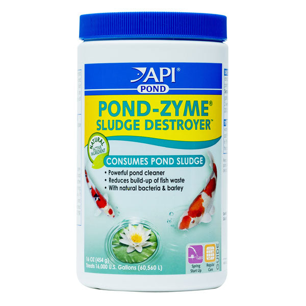 API Pond Pond-Zyme Plus – 8 oz (Sludge Remover & Water Clarifier)