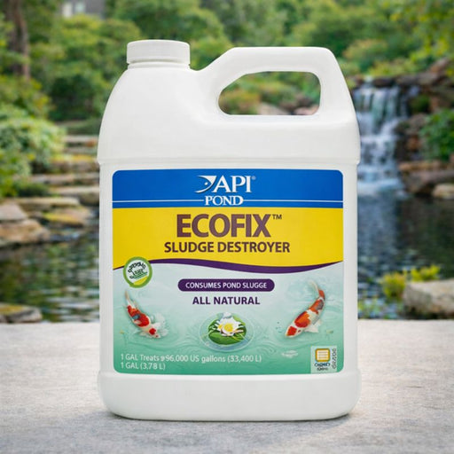 API Pond EcoFix – 1 Gallon (Natural Sludge Reducer & Water Clarifier)