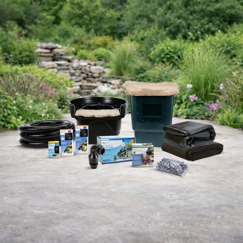 Aquascape 53035 Medium Pond Kit – 11' x 16' Pond w/ 3-PL 3000 Pump