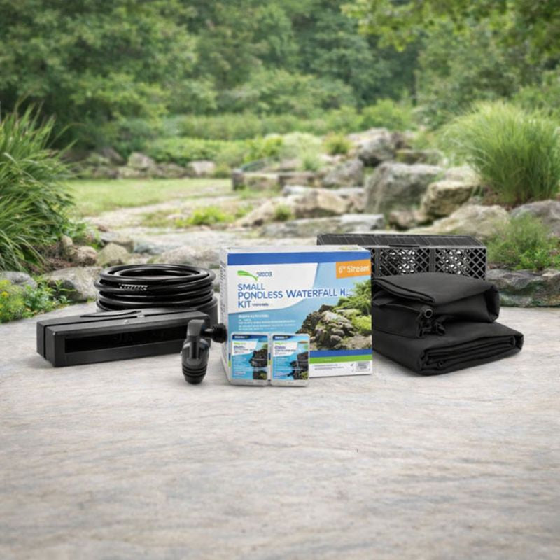 Aquascape 53038 Small Pondless Waterfall Kit 6’ Stream