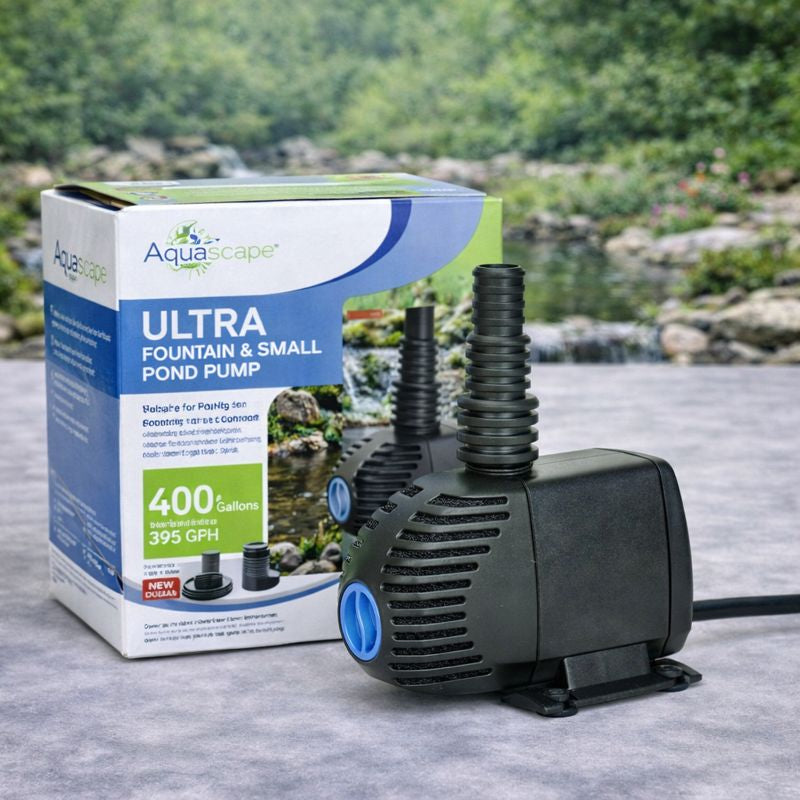 Aquascape 91005 Ultra 400 Water Pump – Fountain & Small Pond Pump