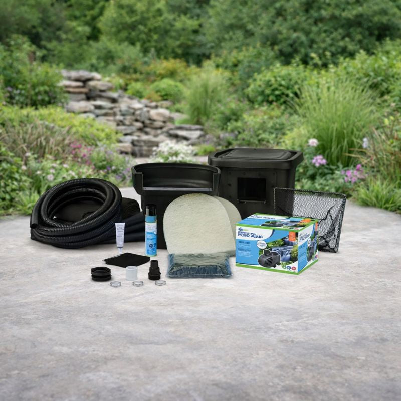 Aquascape 99764 DIY Backyard Pond Kit – 6' x 8' Complete Starter Pond Kit