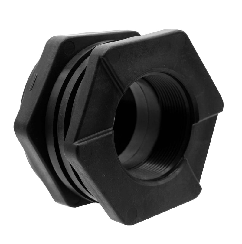 EasyPro BF200N – 2" Heavy-Duty Bulkhead Fitting (3" Hole Size)
