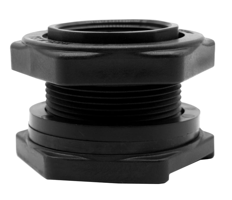 EasyPro BF200N – 2" Heavy-Duty Bulkhead Fitting (3" Hole Size)