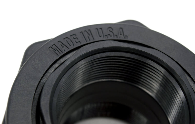 EasyPro BF200N – 2" Heavy-Duty Bulkhead Fitting (3" Hole Size)