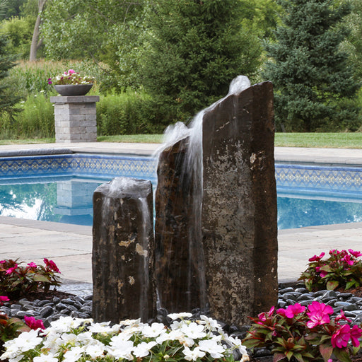 Blue Thumb ABBC100 Triple Basalt Column Fountain Kit