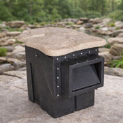 Blue Thumb PB1137 10" Elite Pond Skimmer Box with Natural Rock Lid