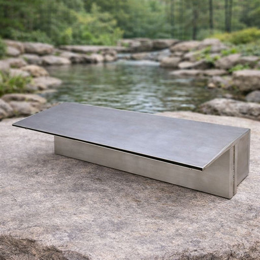 Blue Thumb PB1793 28" Stainless Steel Formal Waterfall Spillway