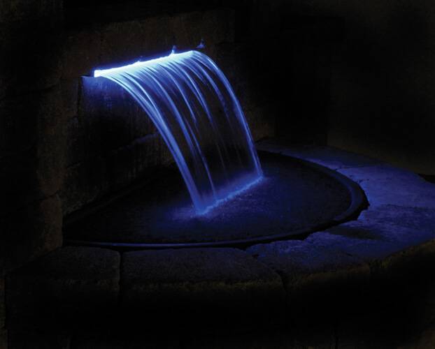 Atlantic Water Gardens 24" Colorfalls – Blue LED Light