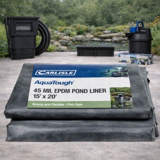 Carlisle AquaTough 45 Mil EPDM Pond Liner – 15' x 20'