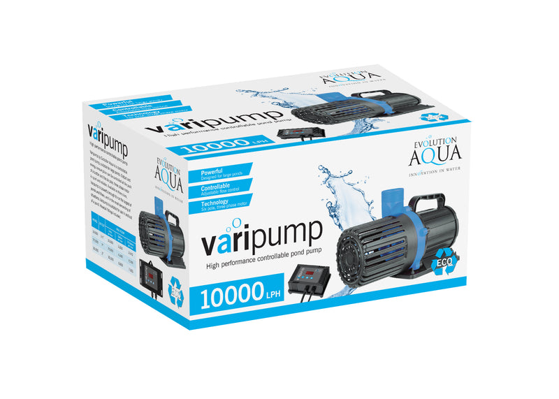 Evolution Aqua Varipump 10000 Adjustable Flow Pond Pump (2,640 GPH)