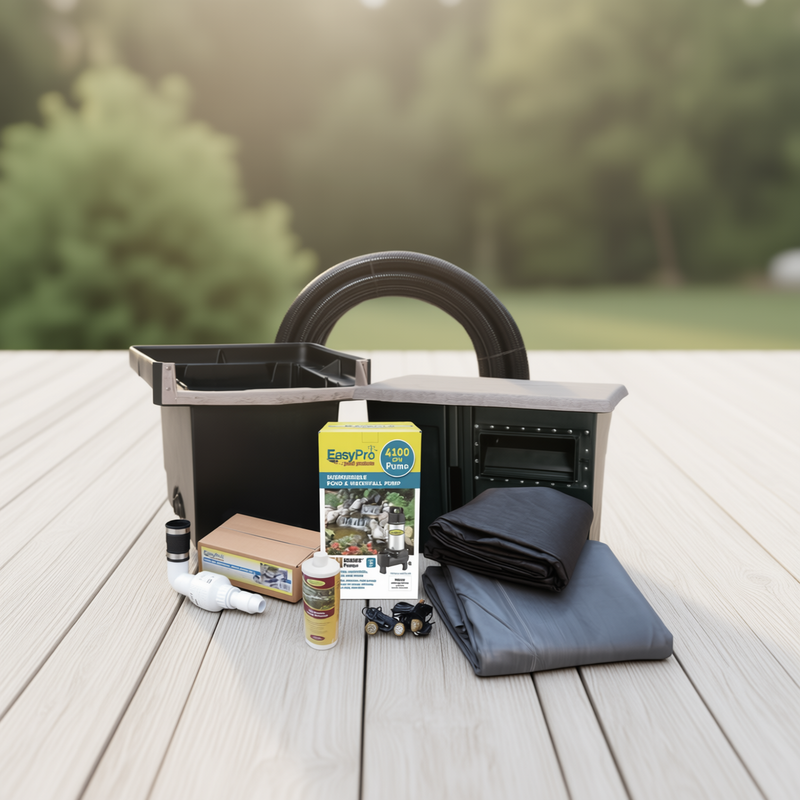 EasyPro Pond Kit 16'x16' with Brushes