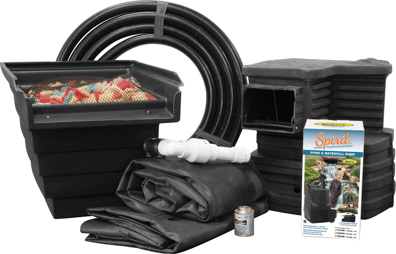 EasyPro ET811FB — Pro-Series Mini Pond Kit — 8' x 11' Pond