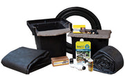 EasyPro ES11AFB Pro-Series 11' × 11' Small Pond Kit – Complete Koi & Water Garden System with Skimmer, AquaFalls & Pump