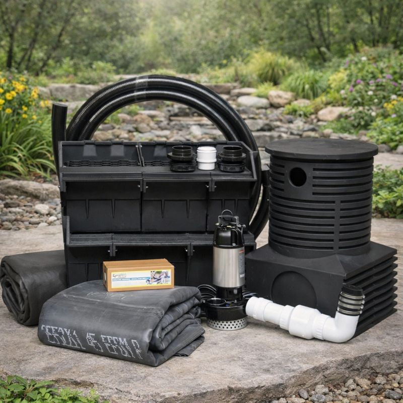 EasyPro Just-A-Falls JAF4 30' x 82" Pondless Waterfall Kit