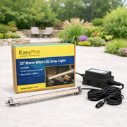 EasyPro LED23WW – 23" Warm White LED Strip Light (12V, Transformer Included)
