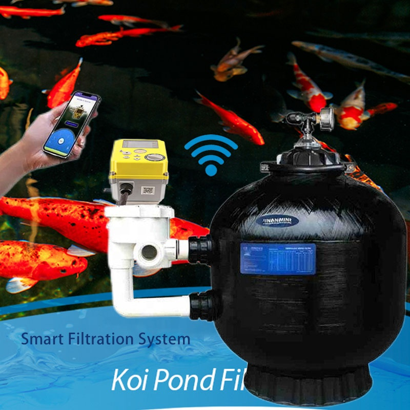 WiFi Smart Koi Pond Filter Pond Garden Pressure Biological Filtration System Fully Automatic