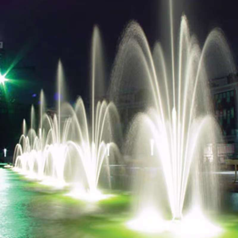 Floating RGB LED Stainless Steel Fountain — Dynamic Water Display System