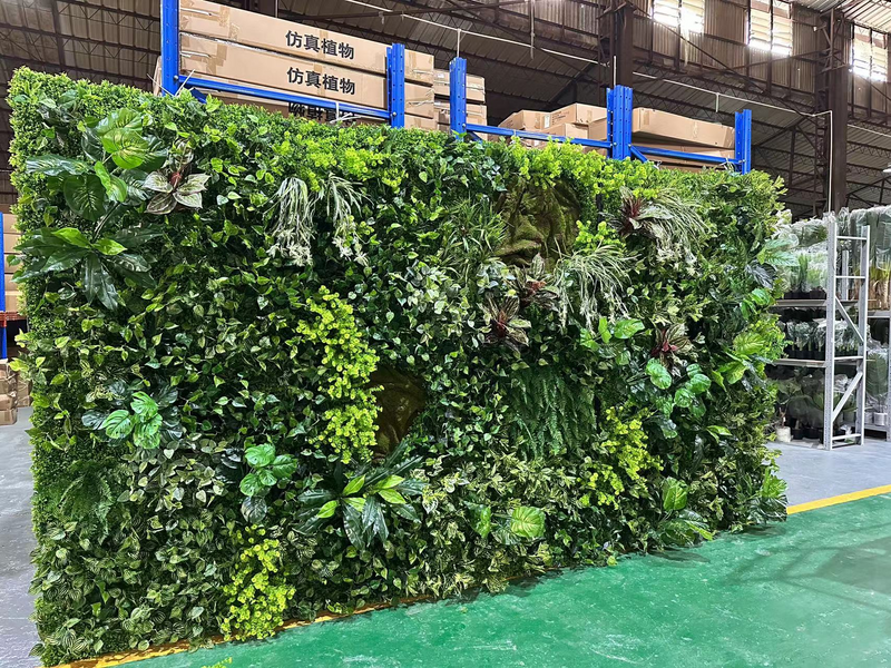 Jungle Wall Plants Moss Panel Vertical Garden, Landscaping Decking Lichen