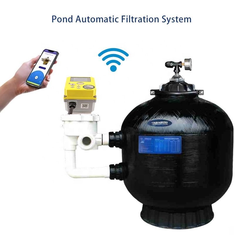 WiFi Smart Koi Pond Filter Pond Garden Pressure Biological Filtration System Fully Automatic