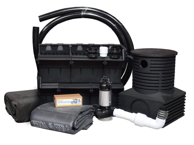 EasyPro Extra Large "Just-A-Falls" Kit – Complete 30' Long x 82" Wide Waterfall System