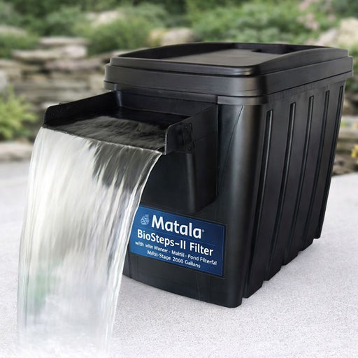 Matala BioSteps-II Filter with Waterfall