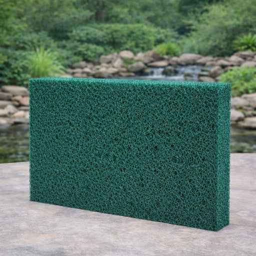 Matala Filter Media – Green Medium Density Quarter Sheet (24" x 19.5" x 1.5")