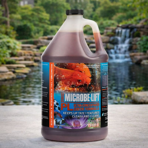 Microbe-Lift PL – 1 Gallon (Beneficial Bacteria for Ponds)