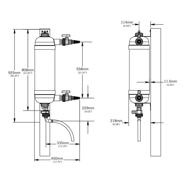 Evolution Aqua Surge Filter with UV – 1,320 Gallons