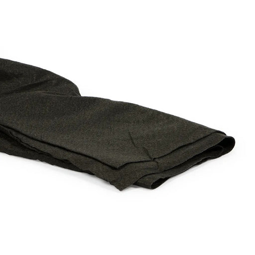 Close-up of Aquascape geotextile pond underlayment